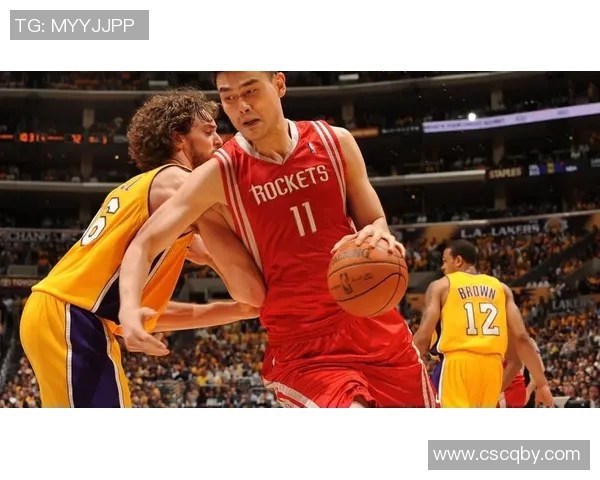 姚明在比赛中展现强大实力成功抢球引发全场欢呼与喝彩